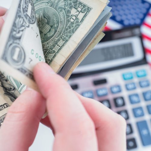 A,Person,Counts,Dollars,Against,The,Background,Of,The,Calculator